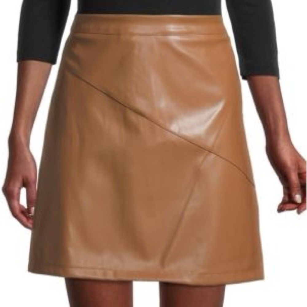 HL affair leather skirt